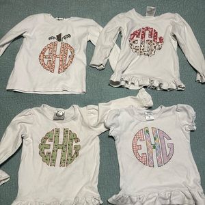 Southern Swells monogrammed EGH tops